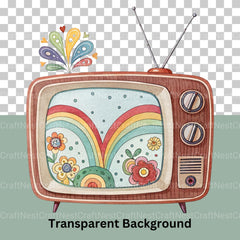 Groovy Stuff Clipart Bundle - CraftNest - Digital Crafting and Art