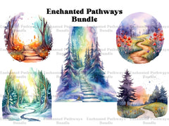 Enchanted Pathways Clipart - CraftNest