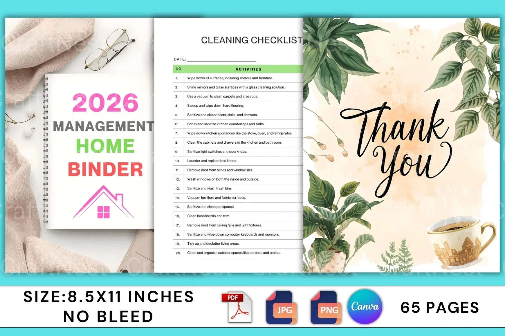 Ultimate Management Home Binder Guide - CraftNest - Digital Crafting and Art