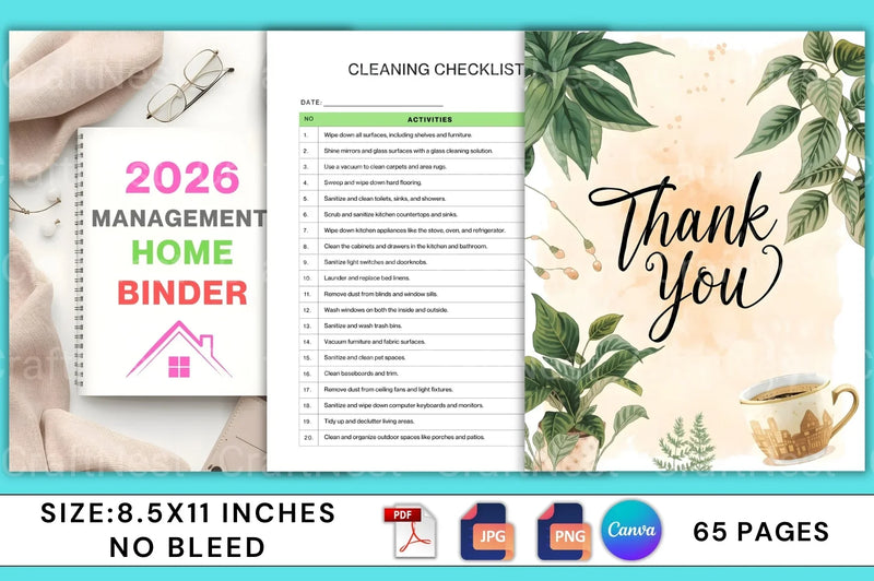 Ultimate Management Home Binder Guide - CraftNest - Digital Crafting and Art