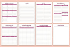 Women CEO Organizer - CraftNest - Digital Crafting and Art
