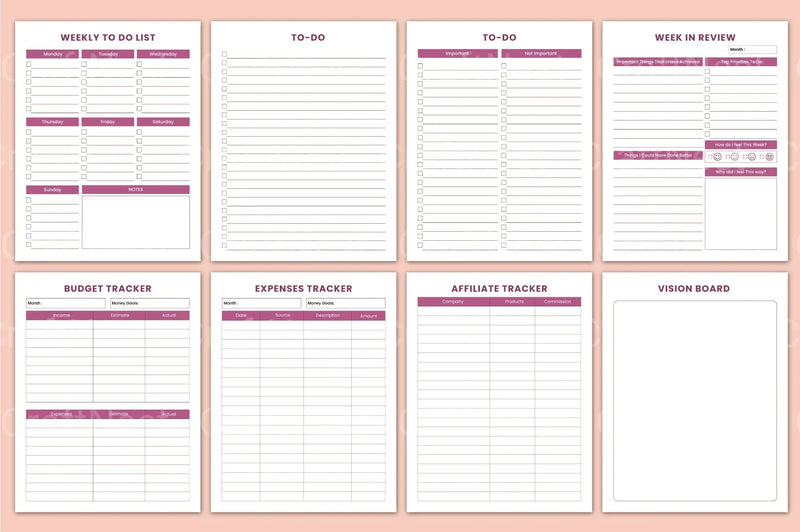 Women CEO Organizer - CraftNest - Digital Crafting and Art