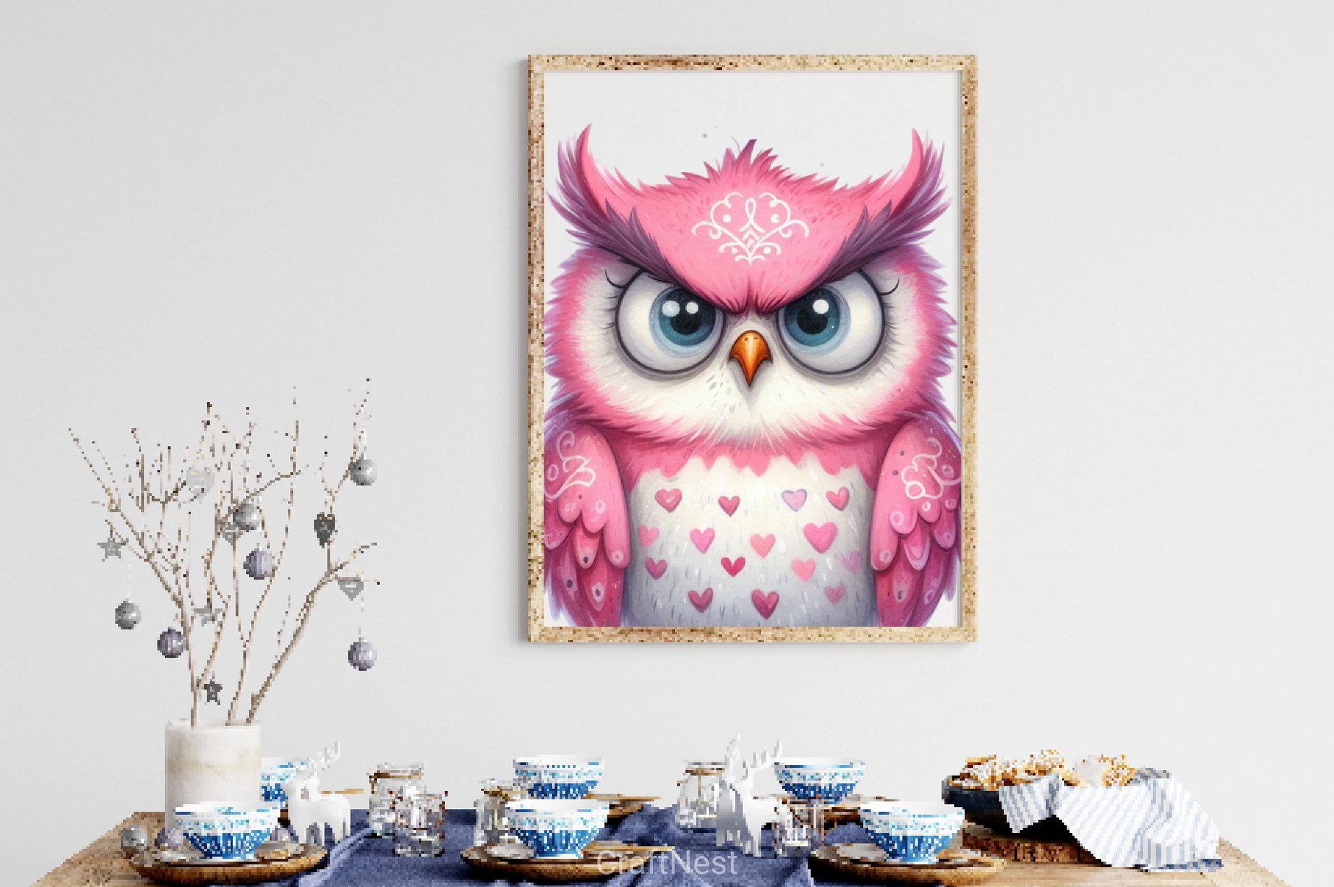 Funny Grumpy Owl Clipart Bundle - CraftNest - Digital Crafting and Art