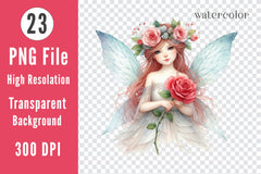 Cute Angel Valentine Clipart Bundle - CraftNest - Digital Crafting and Art