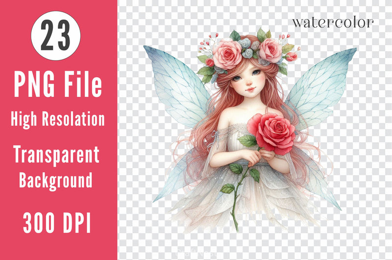 Cute Angel Valentine Clipart Bundle - CraftNest - Digital Crafting and Art