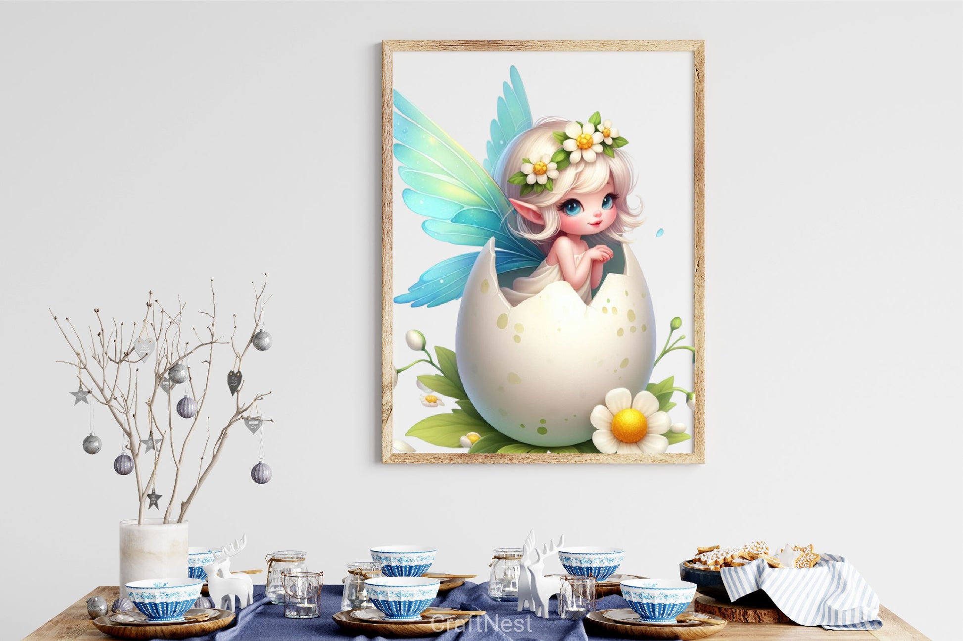 Happy Easter Fairy Clipart Bundle - CraftNest - Digital Crafting and Art