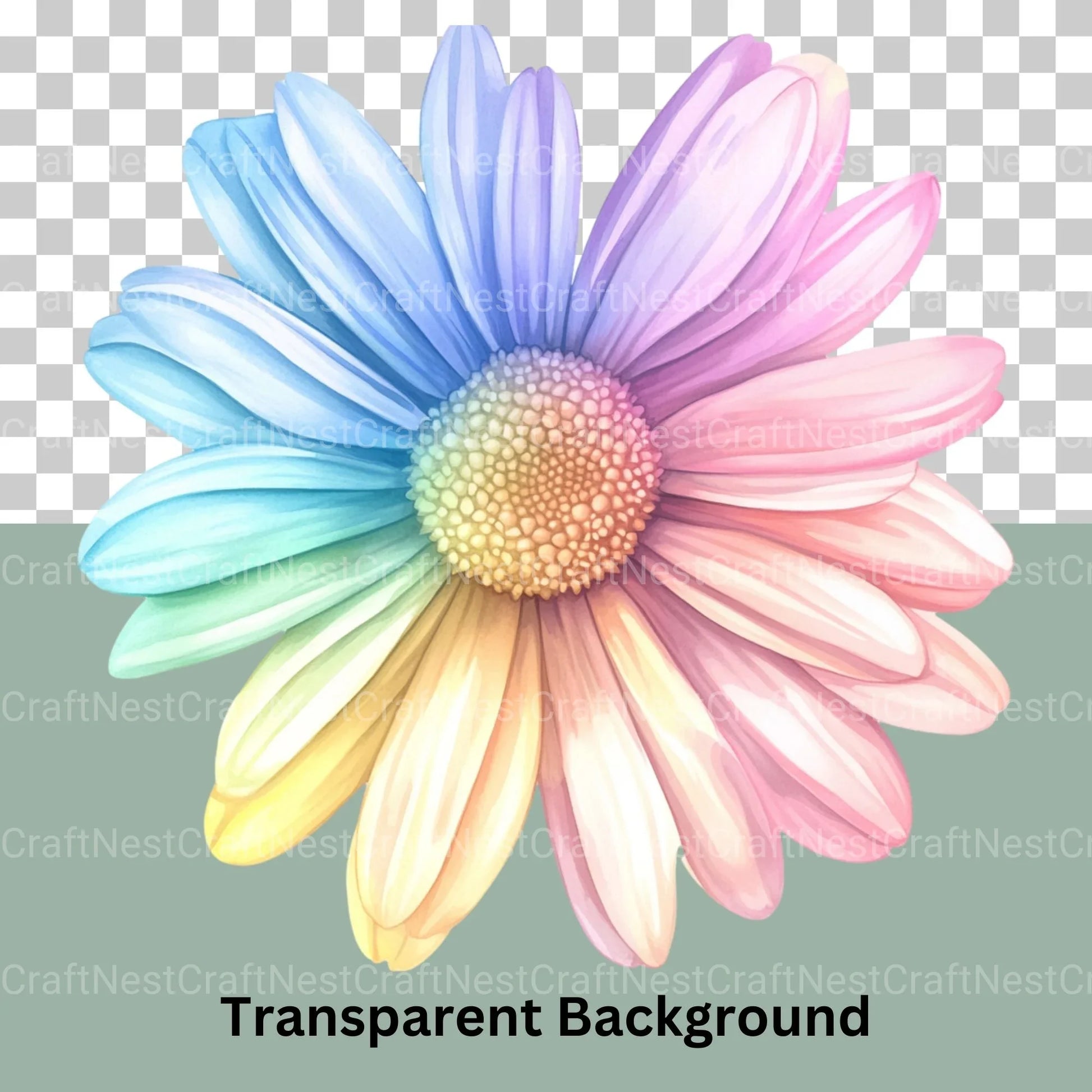 Daisies Clipart Bundle - CraftNest - Digital Crafting and Art