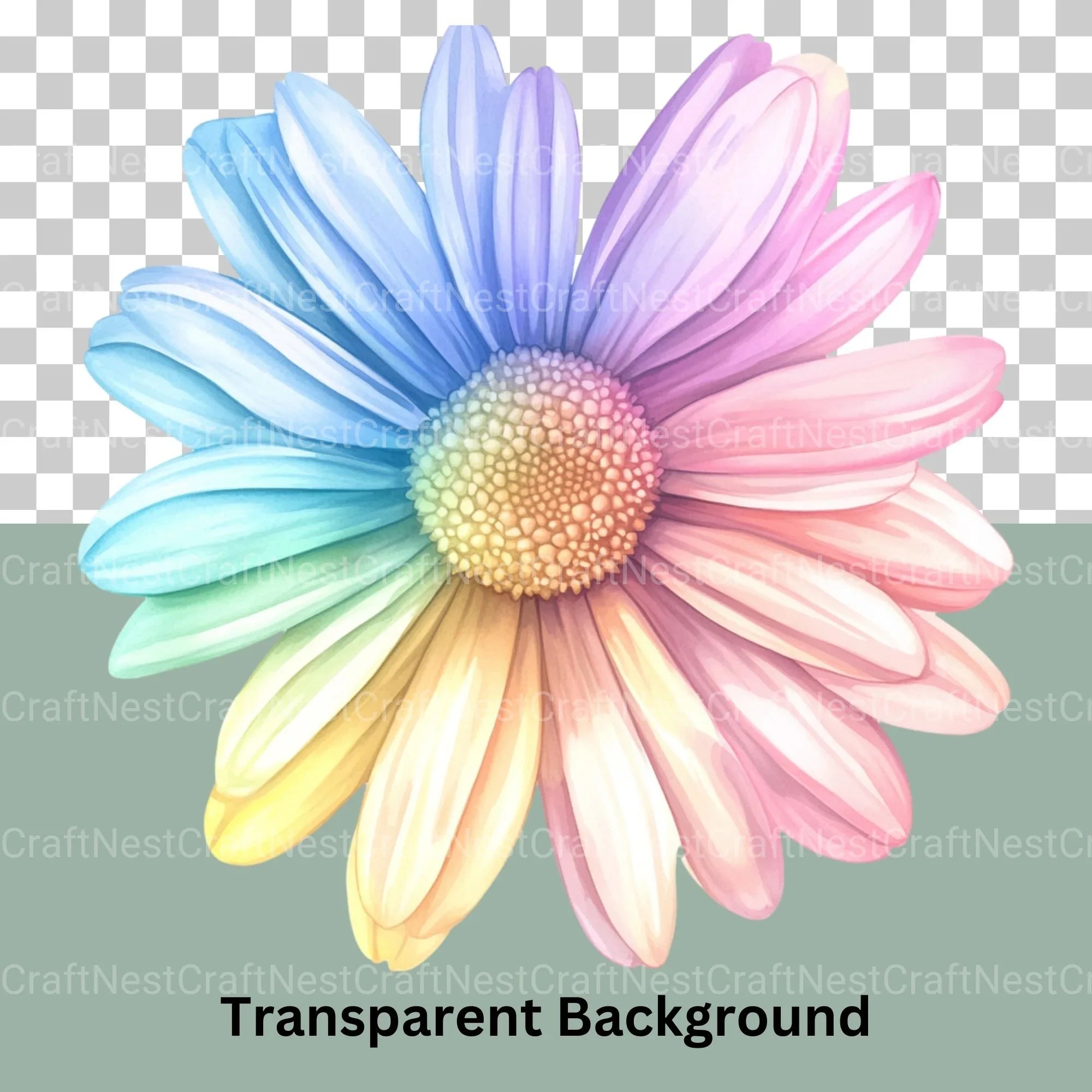 Daisies Clipart Bundle - CraftNest - Digital Crafting and Art