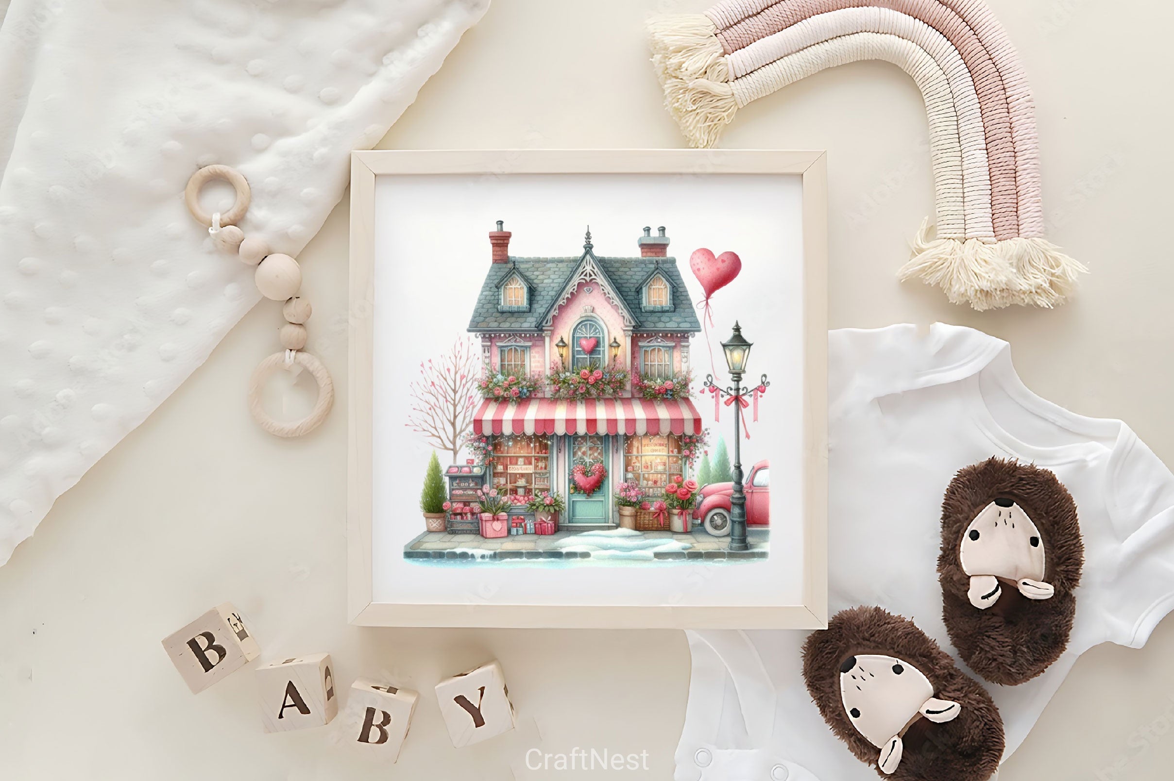 Romantic Valentine's Day Clipart Bundle - CraftNest - Digital Crafting and Art