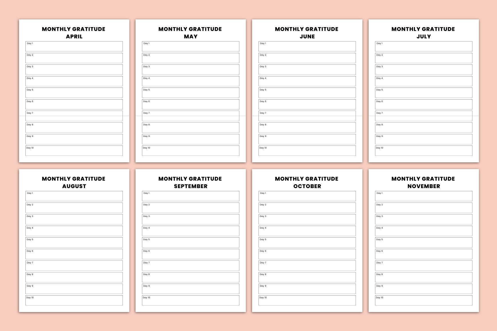 Gratitude Journal 15