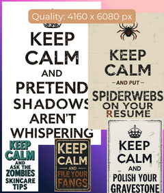 Halloween Wall Art Clipart Bundle - CraftNest - Digital Crafting and Art