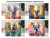 Baby Elephant Tumbler Wrap
