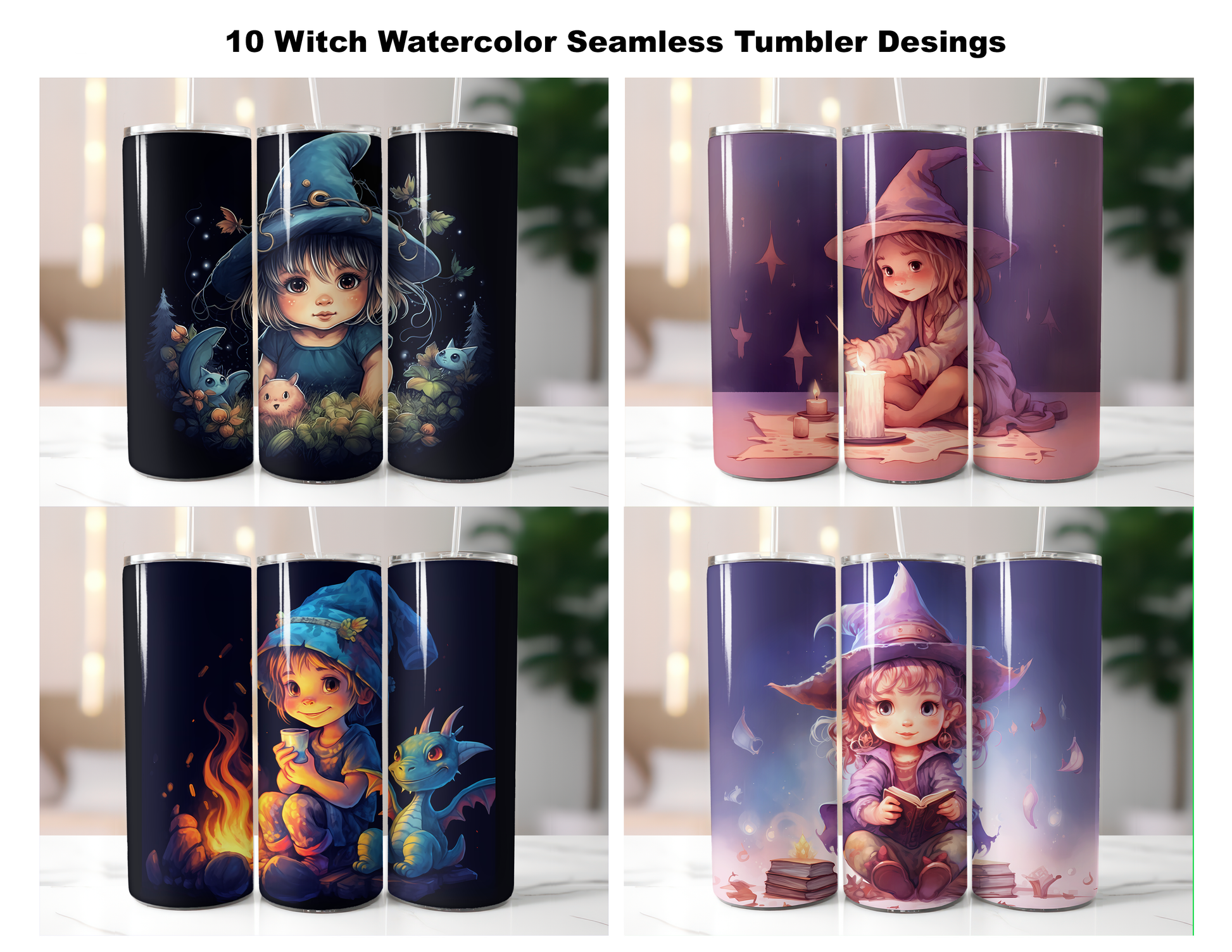 Witch Tumbler Wrap - CraftNest