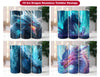 Ice Dragon Tumbler Wrap