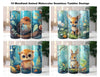 Cute Woodland Animal Tumbler Wrap