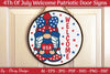 4th of July Patriotic Welcome Door Sign SVG Bundle