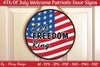 4th of July Patriotic Door Sign SVG Bundle