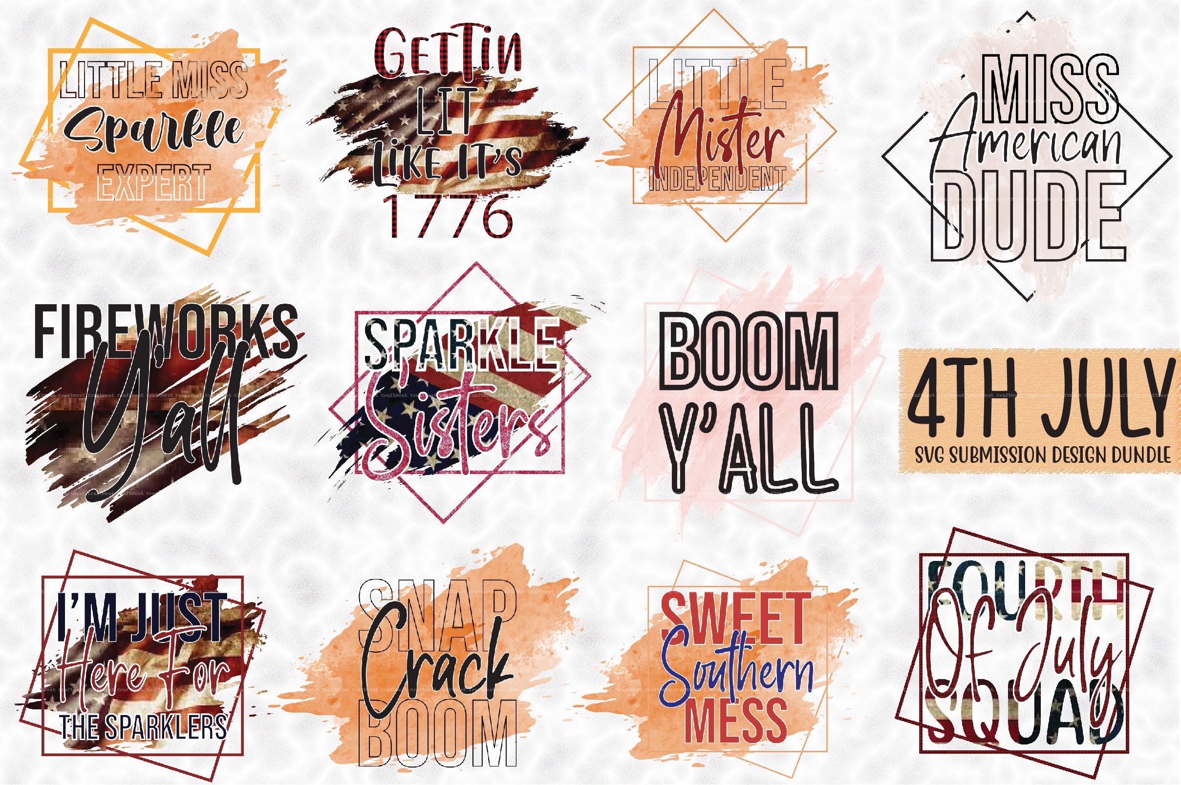 4th of July Clipart Bundle 23