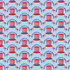 4th of July Seamless Digital Paper - CraftNest - Digital Crafting and Art
