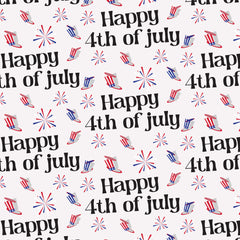 4th of July Seamless Digital Paper - CraftNest - Digital Crafting and Art