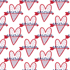 4th of July Seamless Digital Paper - CraftNest - Digital Crafting and Art