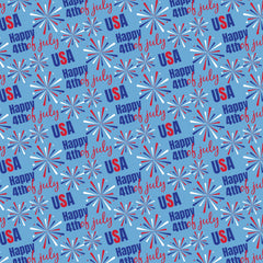 4th of July Seamless Digital Paper - CraftNest - Digital Crafting and Art