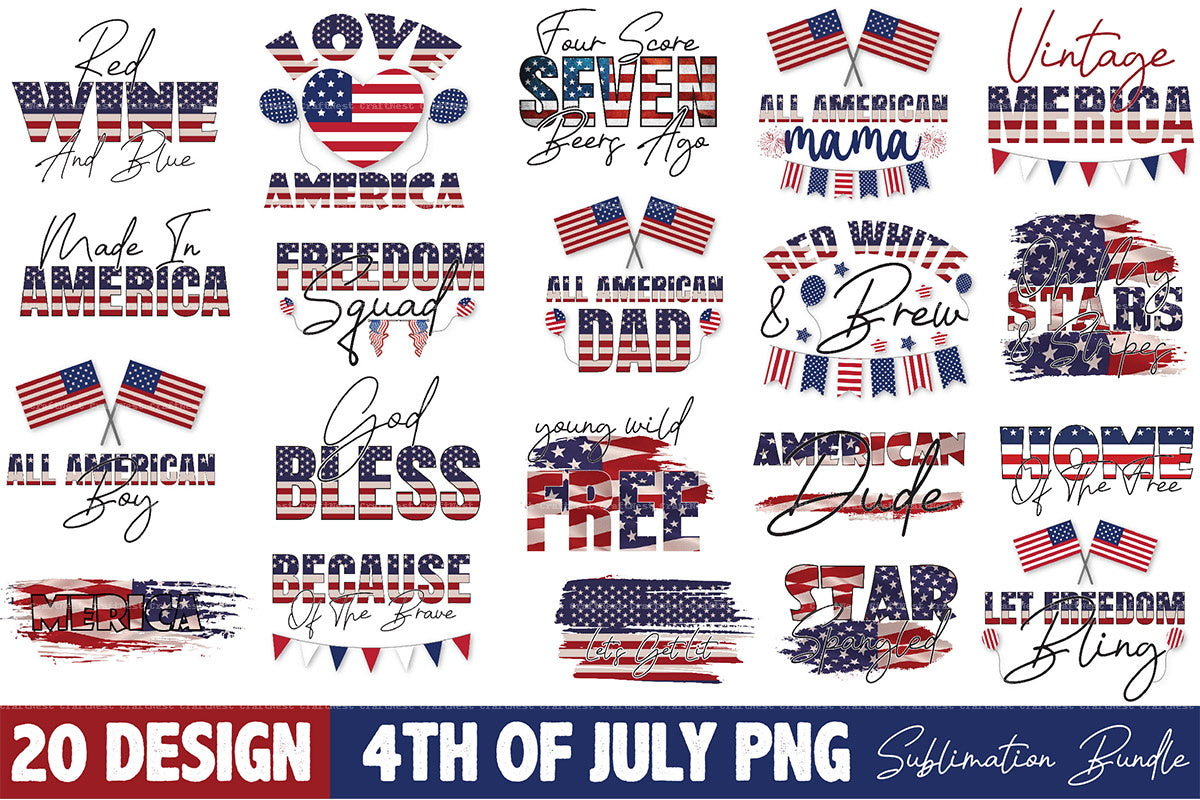 4th of July Clipart Bundle 22