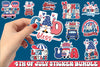 4th Of July Sticker Bundle