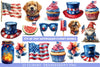 4th of July Clipart Bundle