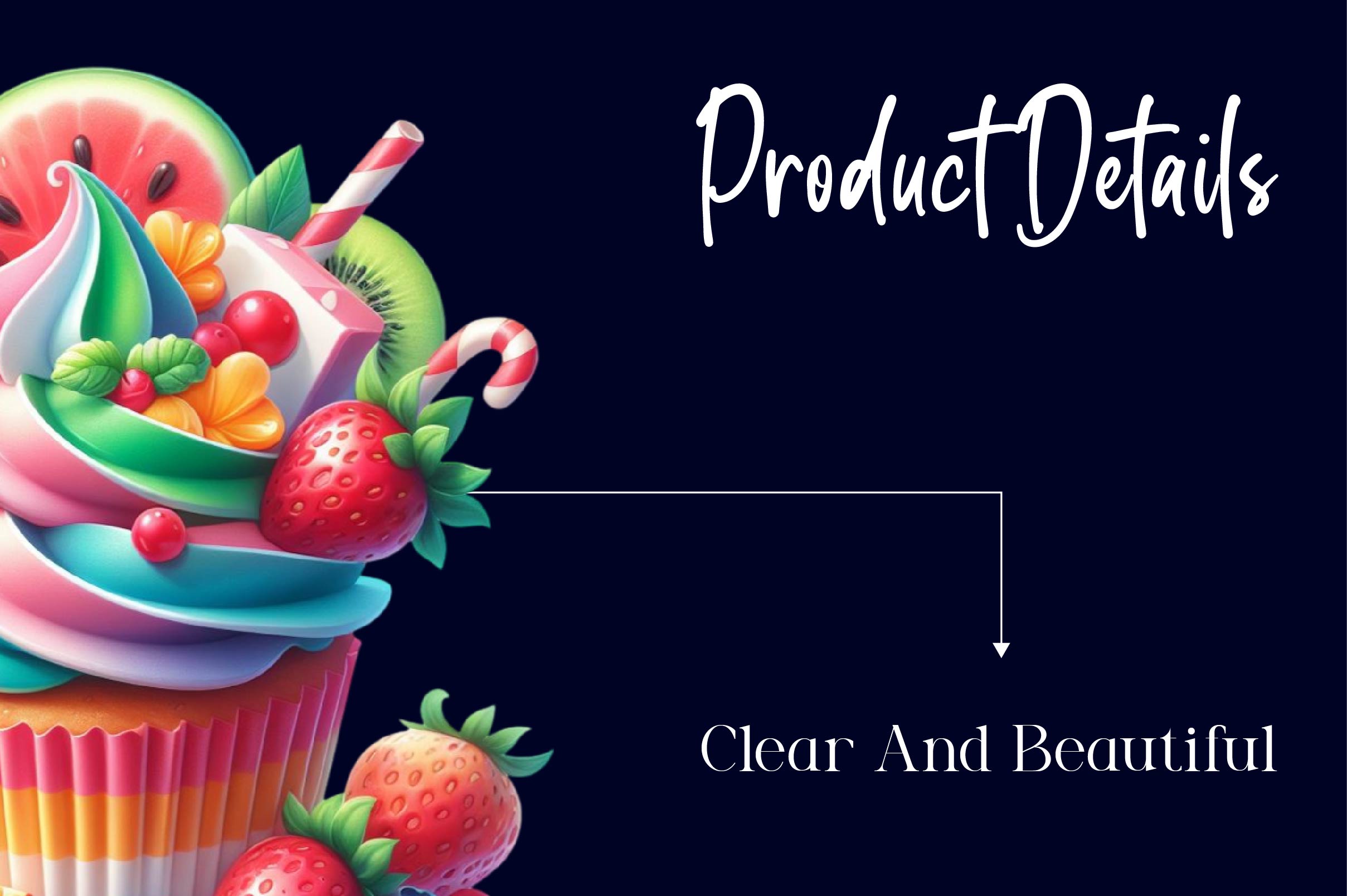 Summer Cupcake Clipart Bundle - CraftNest - Digital Crafting and Art