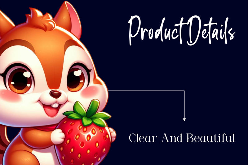 Chipmunk Strawberry Clipart Bundle - CraftNest - Digital Crafting and Art