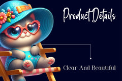 Summer Animals Relaxing On Beach Clipart Bundle - CraftNest - Digital Crafting and Art