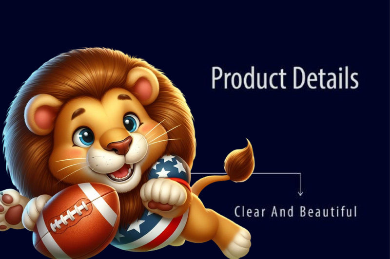 Lion Rugby Football Clipart Bundle - CraftNest - Digital Crafting and Art