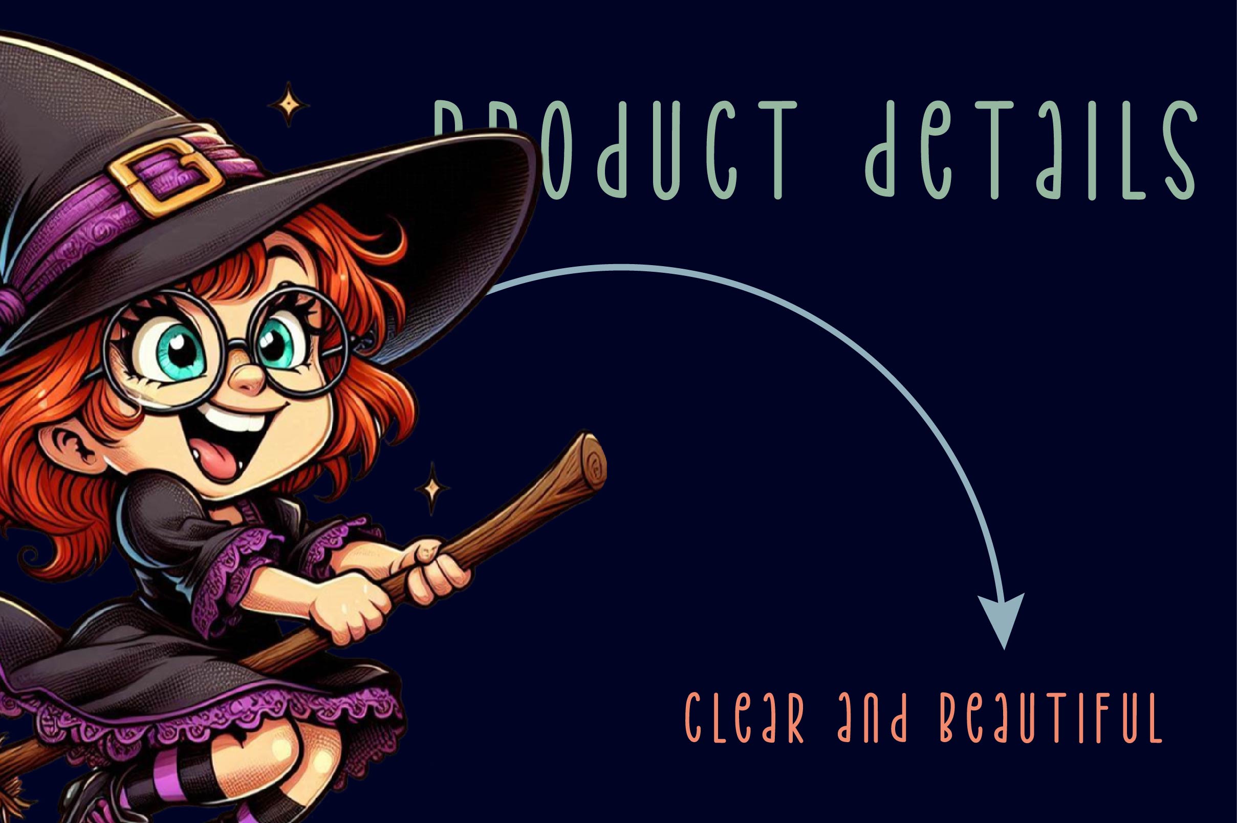 Halloween Witch Clipart Bundle 2 - CraftNest - Digital Crafting and Art