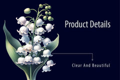 Lily Of The Valley Flowers Clipart Bundle - CraftNest - Digital Crafting and Art