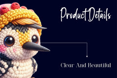 Knitting Bird Face Clipart Bundle - CraftNest - Digital Crafting and Art