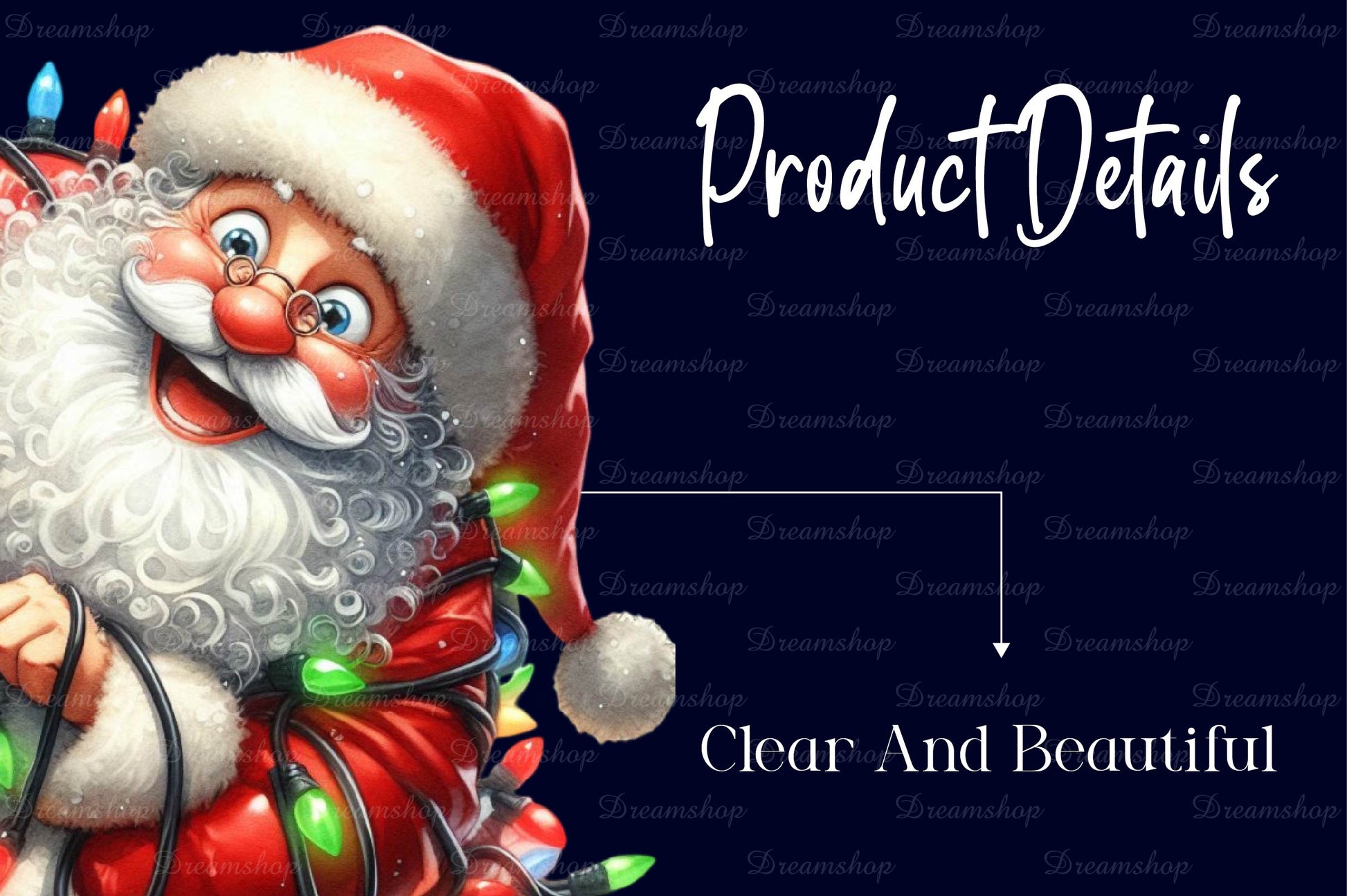 Funny Christmas Santa Clipart Bundle 2 - CraftNest - Digital Crafting and Art