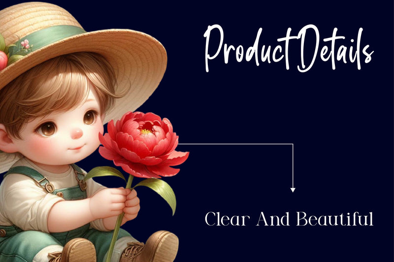 Cute Spring Boy Clipart Bundle - CraftNest - Digital Crafting and Art