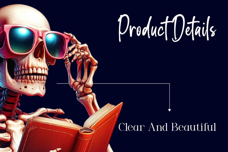 Skeleton Reading Book Clipart Bundle - CraftNest - Digital Crafting and Art