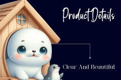 Cute Spring Seals Clipart Bundle - CraftNest - Digital Crafting and Art