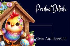 Cute Chicken Clipart Bundle 1 - CraftNest - Digital Crafting and Art