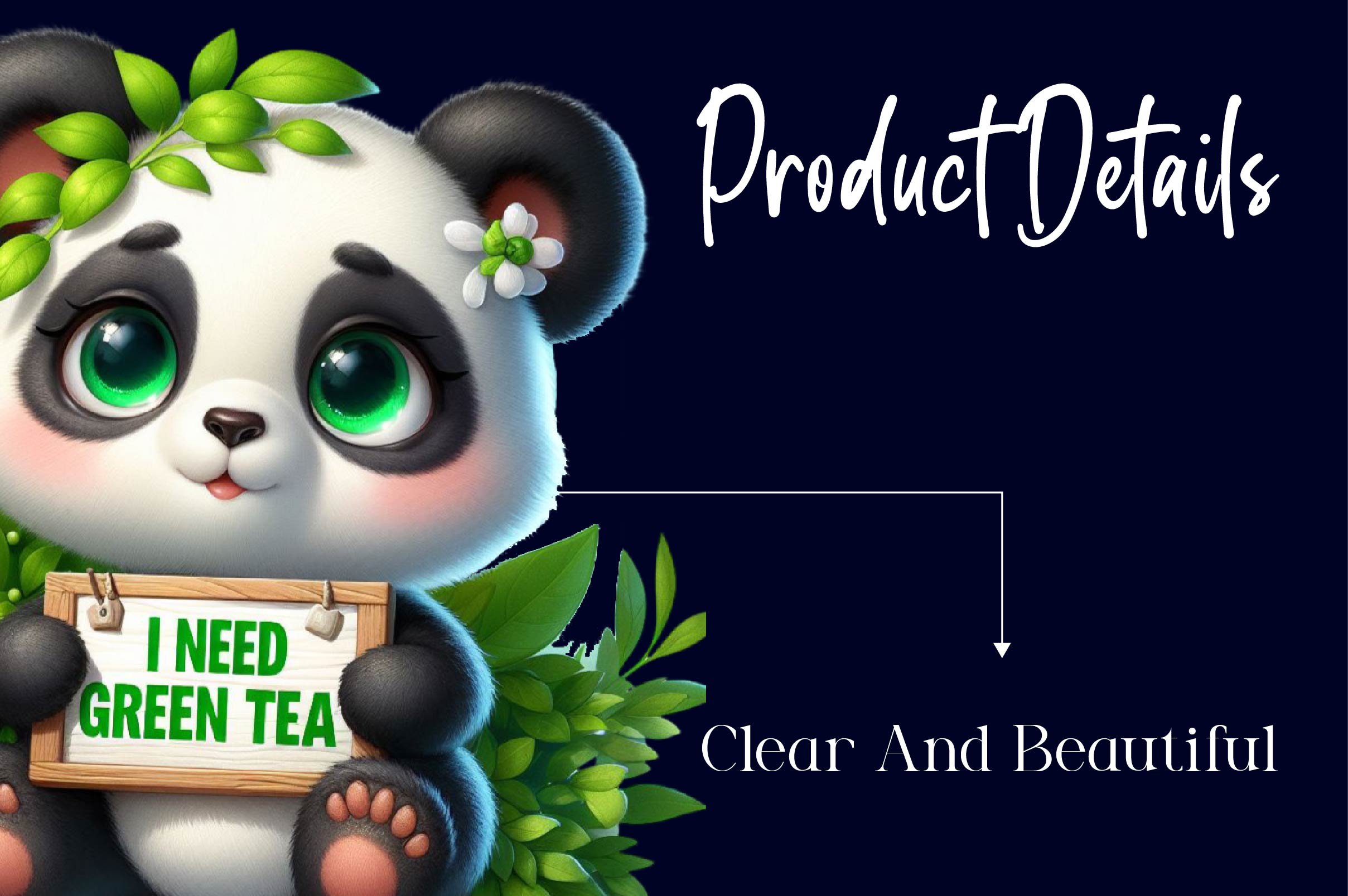 Cute Animals I Need Green Tea Clipart Bundle - CraftNest - Digital Crafting and Art