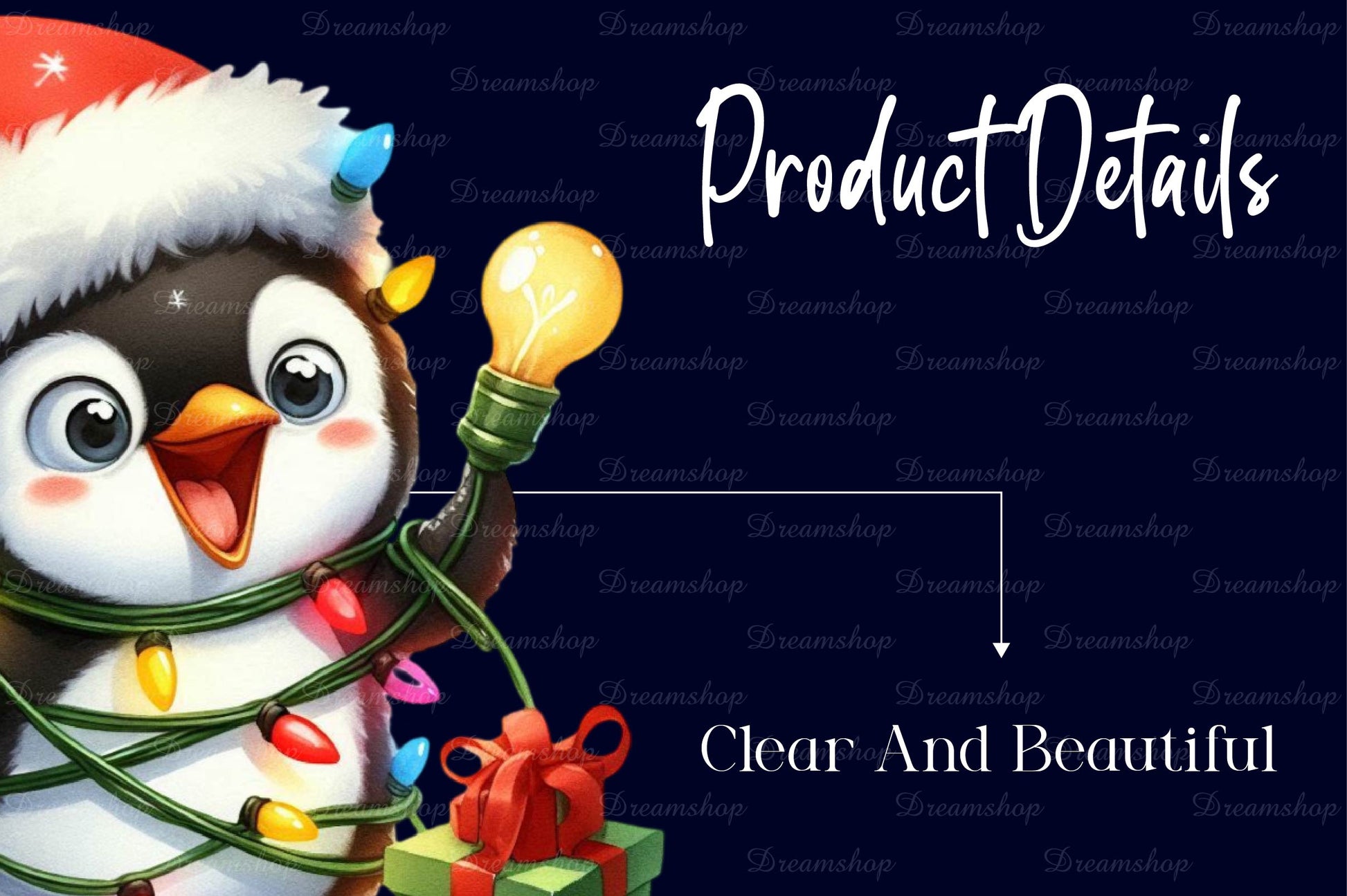 Funny Christmas Penguin Clipart Bundle - CraftNest - Digital Crafting and Art