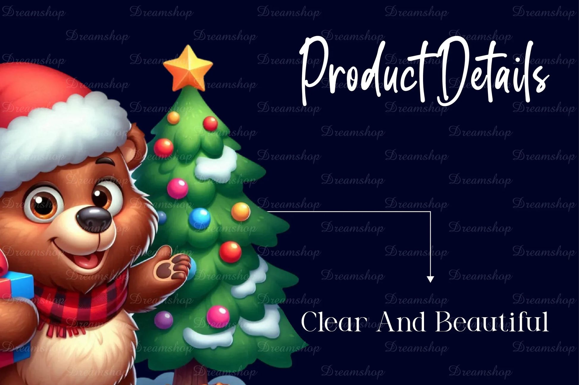 Christmas Wild Bears Clipart Bundle - CraftNest - Digital Crafting and Art