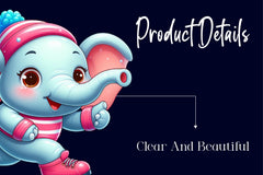 Baby Animals Skating Clipart Bundle - CraftNest - Digital Crafting and Art