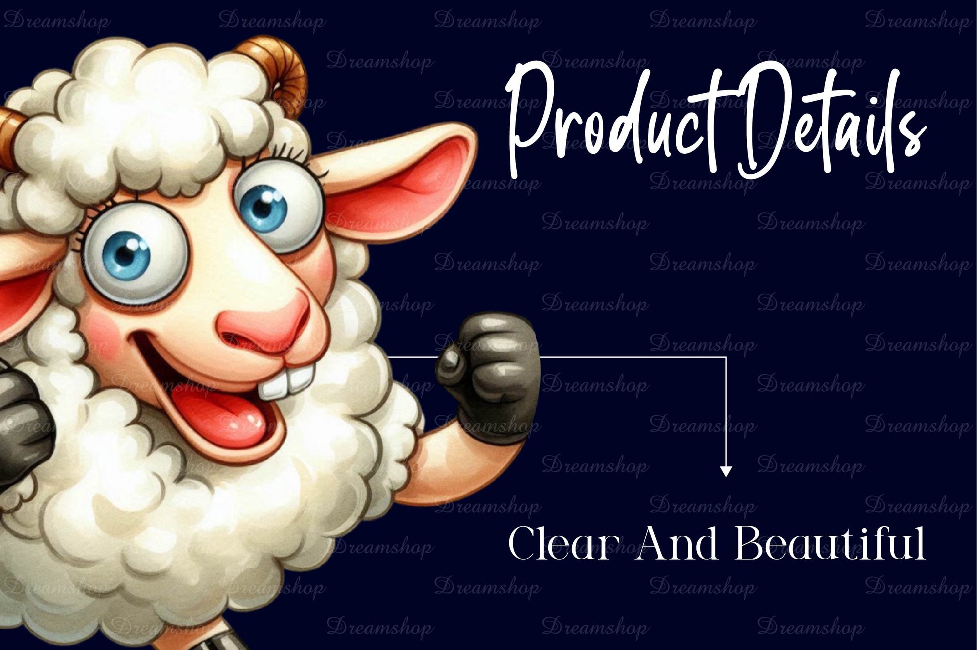 Cute Sheep Funny Sheep Clipart Bundle - CraftNest - Digital Crafting and Art