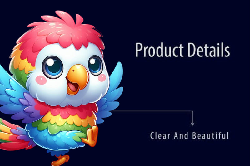 Baby Parot Clipart Bundle - CraftNest - Digital Crafting and Art