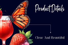 Strawberry Cocktail Clipart Bundle - CraftNest - Digital Crafting and Art