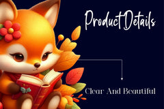 Autumn Fox Clipart Bundle - CraftNest - Digital Crafting and Art