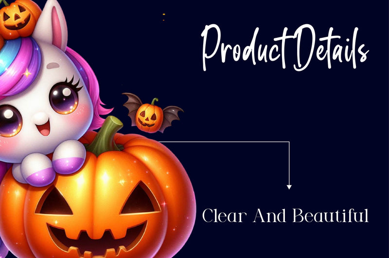 Halloween Unicorn Clipart Bundle - CraftNest - Digital Crafting and Art